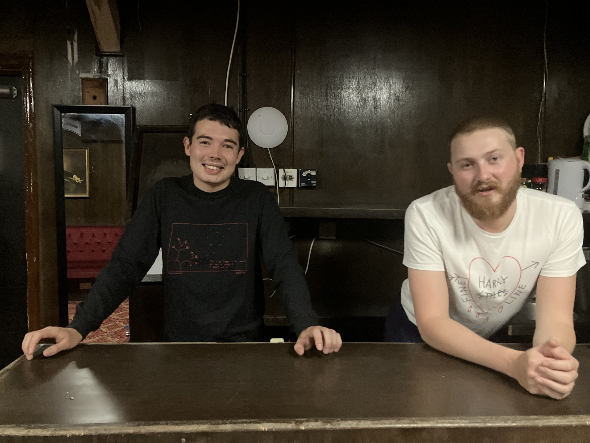 Lewis Henderson (left) and Will Foot of the Deptford Northern Soul Club.jpg